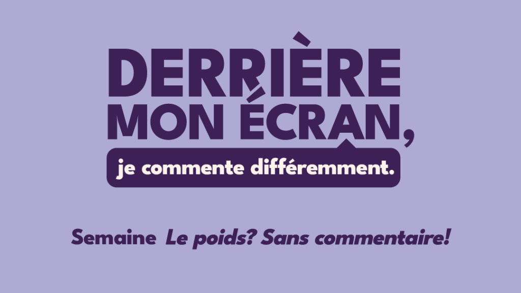Mettre fin aux commentaires blessants sur le poids et l’apparence
