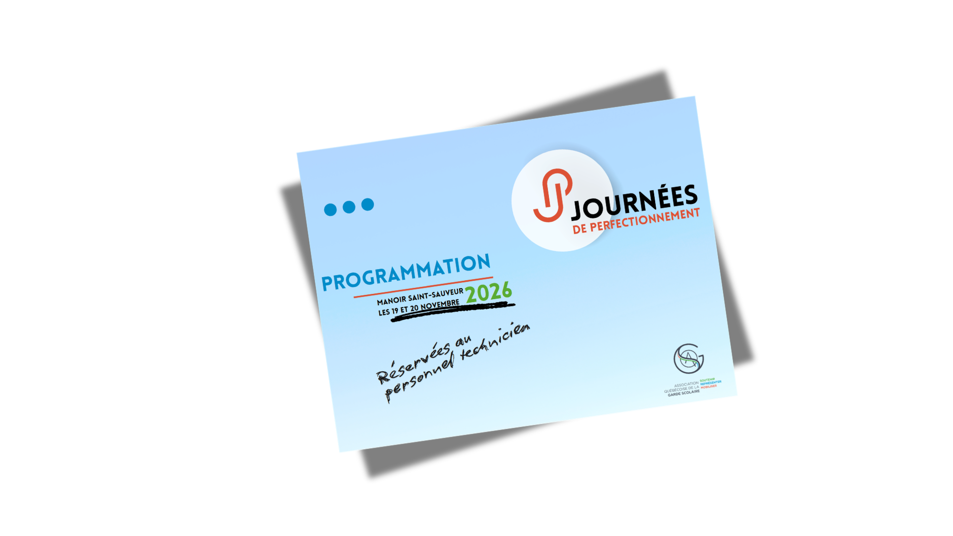 Programmation 2026 des Journées de perfectionnement